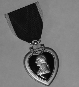 Purple Heart For wounds received in action